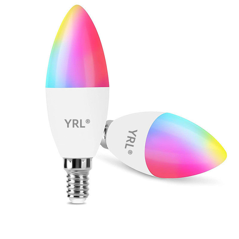 Smart WifI Led Lamp E14 RGB CW WW Led Bulb Dimmable 85-265V Voice Control Light Bulbs Alexa Google Home For Home Decorative