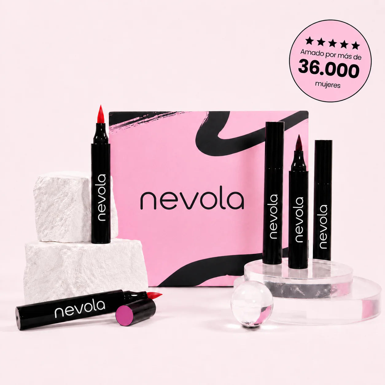 5 esmaltes en rotulador sin lámpara UV - Nevola Nails